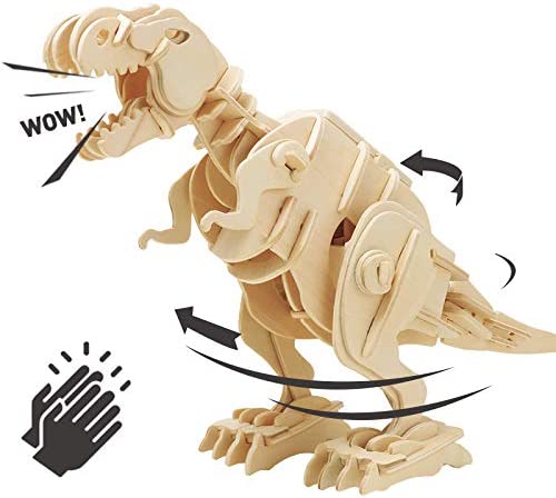 Puzzle de madera 3D T Rex